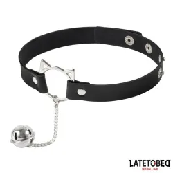 Choker con Aro con Orejitas y Cascabel