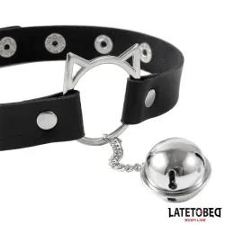 Choker con Aro con Orejitas y Cascabel