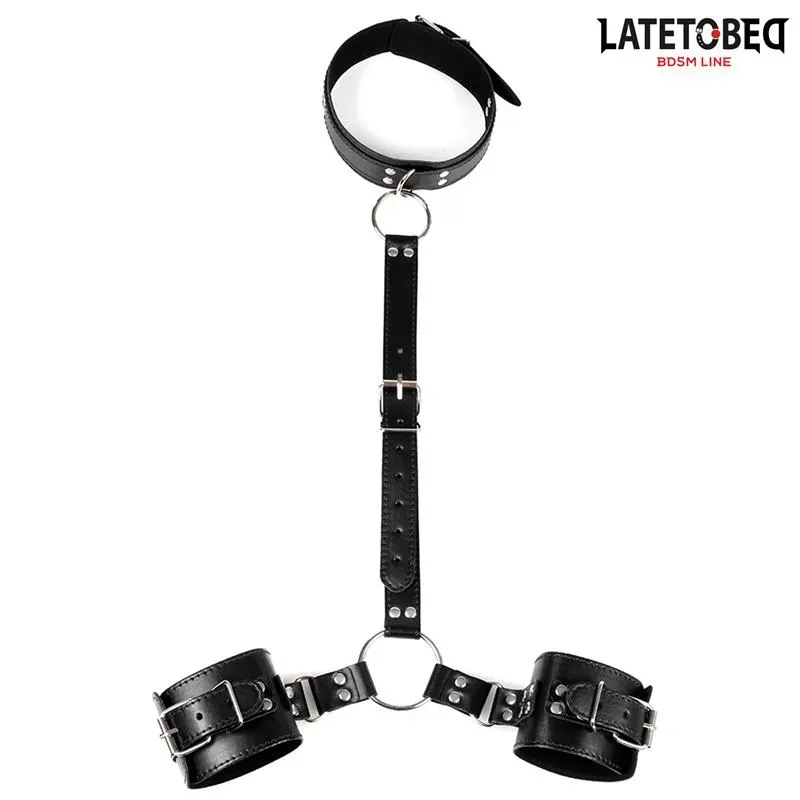 Restricciones de Collar con Esposas – BDSM/Ataduras