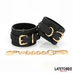 Esposas para Tobillo con Cadena Dorada