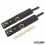 Esposas para Tobillo con Cadena Dorada