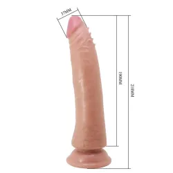 Kable Dildo Piel Deslizante Retractil 8.3