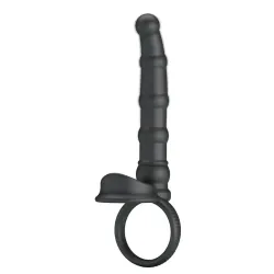 Tatum Plug Anal con Anillo para el Pene con Vibración