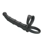 Tatum Plug Anal con Anillo para el Pene con Vibración