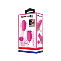 Daisy Huevo Vibrador y Lengua Estimuladora Rosa
