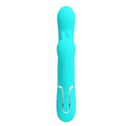 Cammy Vibrador con Bolas Rotadoras y Cadena Anal