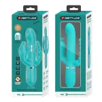 Cammy Vibrador con Bolas Rotadoras y Cadena Anal