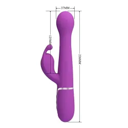 Dejon Vibrador con Thrusting y Rotación Twinkled