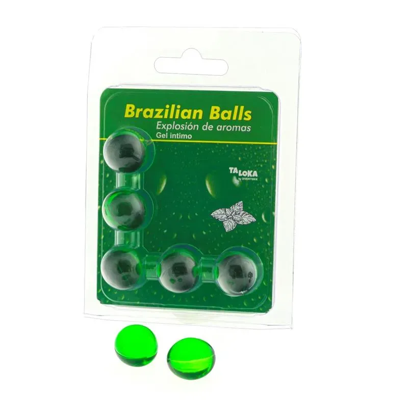 Set 5 Brazilian Balls Explosion Aroma Menta – Para el Baño