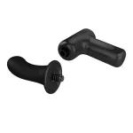 Dj Doctor Pistola de Masaje Dildo Función Empuje Negro