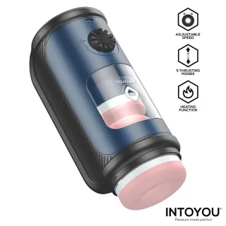 Tenkro Masturbador con Thrusting y Calor USB-C