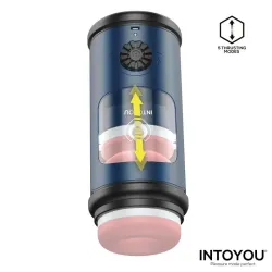 Tenkro Masturbador con Thrusting y Calor USB-C