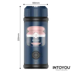 Tenkro Masturbador con Thrusting y Calor USB-C