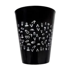Vaso Plástico Dibujo Penes 500ml