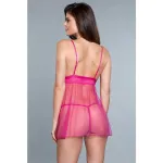 Hailey Babydoll Fuchsia Talla S