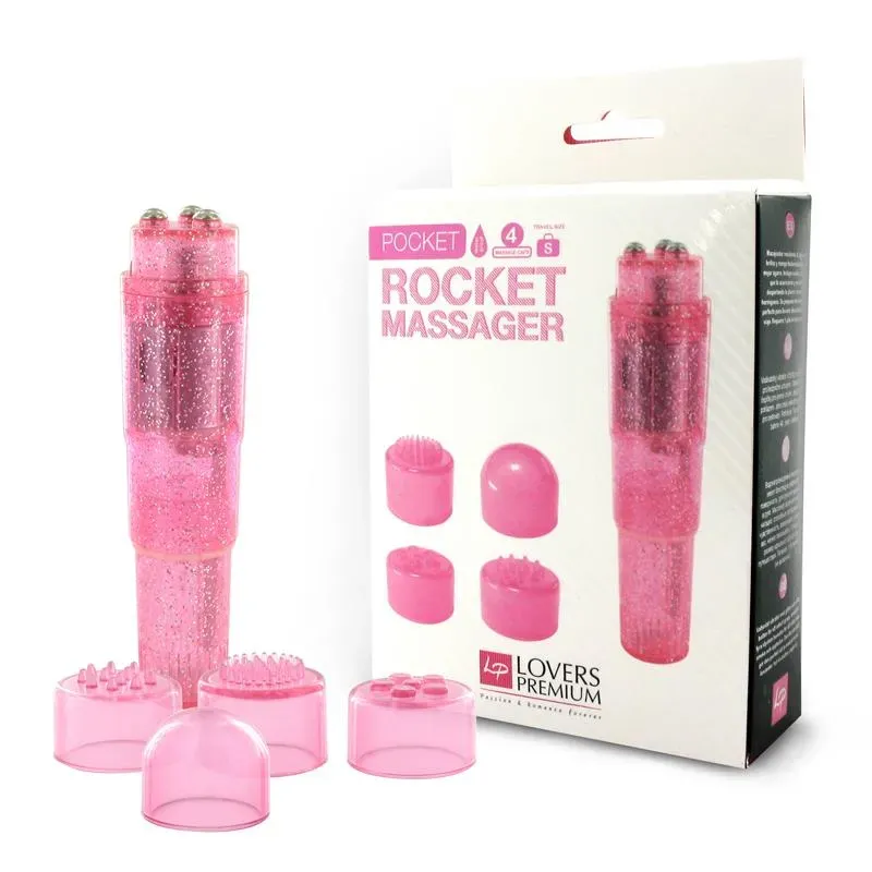 Masajeador Pocket Rocket Rosa – Acuáticos