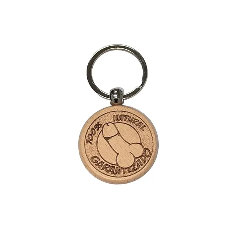 Llavero de Madera Forma de Pene – Complementos/Artículos Divertidos