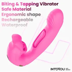 Bimby Vibrador con Mordisqueo y Lengua Doble Tapping con APP
