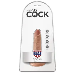 King Cock Pene de 5 - Bronceado