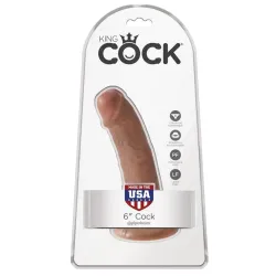 King Cock Pene de 6 - Bronceado