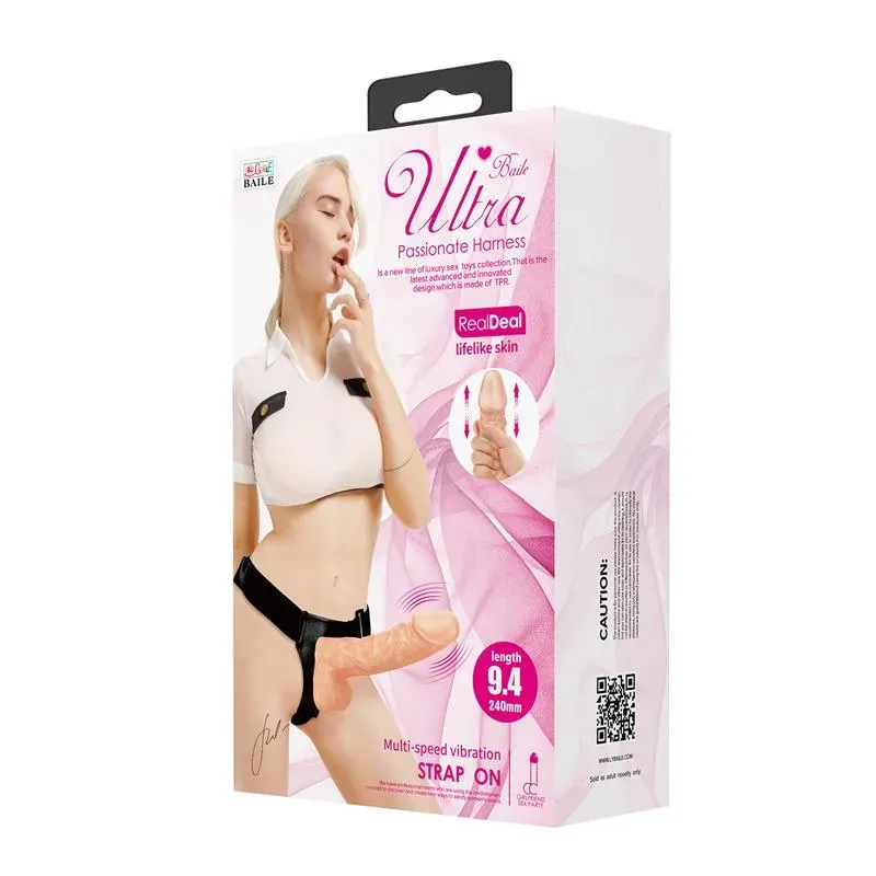 Arnés con Dildo y Vibración 9.4 – Arneses