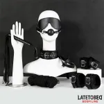 Set de 7 Piezas de Bondage Negro
