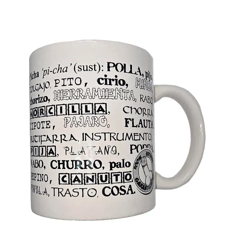 Taza Mug Sinonimos Penes 370ml – Complementos/Artículos Divertidos