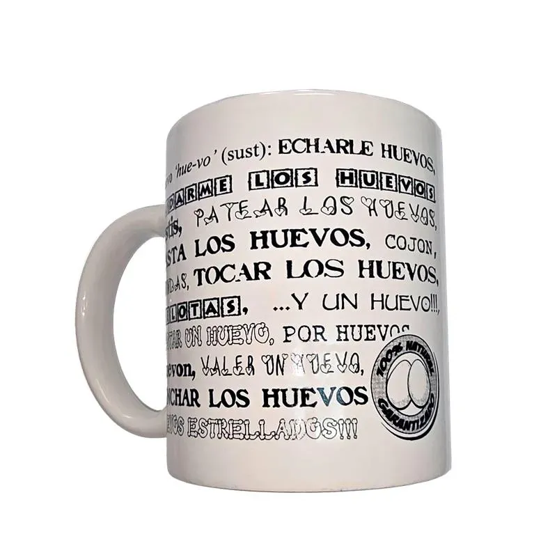 Taza Mug Sinonimos Huevos 370ml – Complementos/Artículos Divertidos