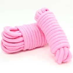 Cuerda de Bondage de Algodón 5 m Rosa