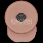 Dildo con Vibración Piel Deslizante Silicona Dual Layer 8.5