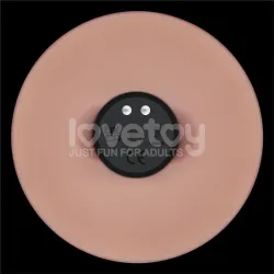 Dildo con Vibración Piel Deslizante Silicona Dual Layer 9