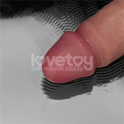 Dildo con Vibración Piel Deslizante Silicona Dual Layer 10