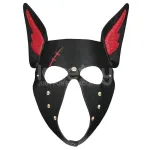 Máscara Cachorro Rebellion Reign Scarred Alpha Rojo