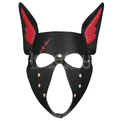 Máscara Cachorro Rebellion Reign Scarred Alpha Rojo