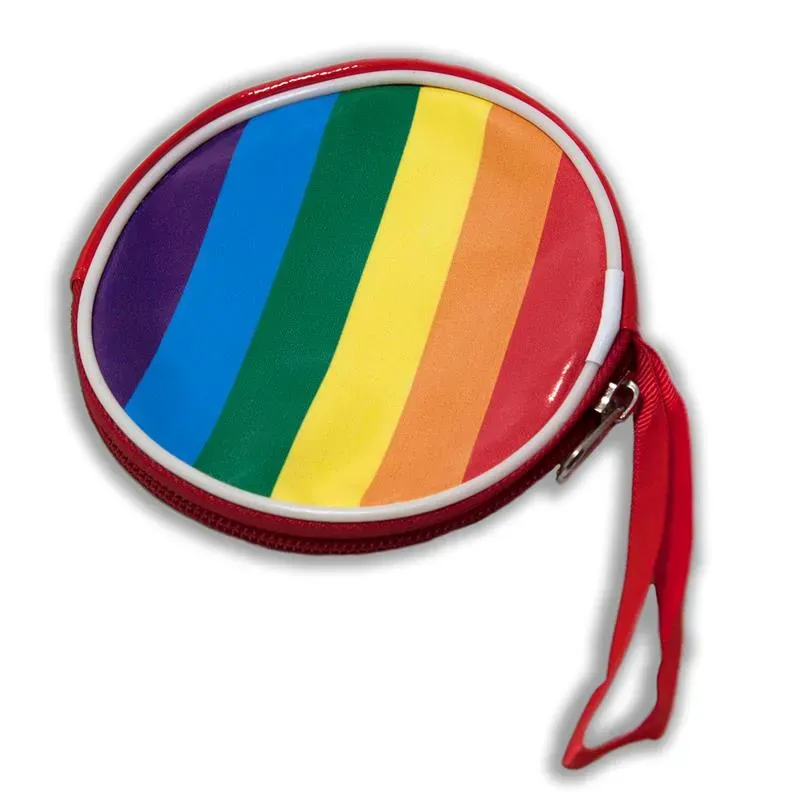 Monedero Rendondo Bandera LGBT+ – línea LGBT+