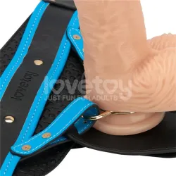 Arnés con Dildo con Vibración 9.5