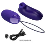 Succionador de Clítoris y Huevo Vibrador