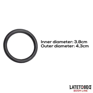 Anillo de Silicona Diám. int. 3.8 cm Diám. ext. 4.3 cm