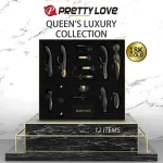Luxury Set Queens 12 Juguetes Negro y Oro 18k