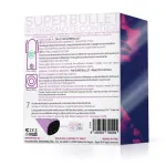 Dhalia Súper Bala Vibradora Control Remoto Alta Potencia USB Púpura