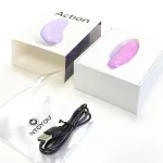 Patty Mini Masajeador Silicona USB Púrpura