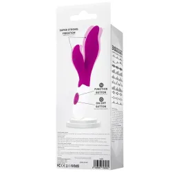 Preston Vibrador con Estimulador Silicona