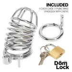 Warden Jaula para el Pene Talla M