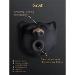 Gcat Succionador de Clítortis Mystic Noir