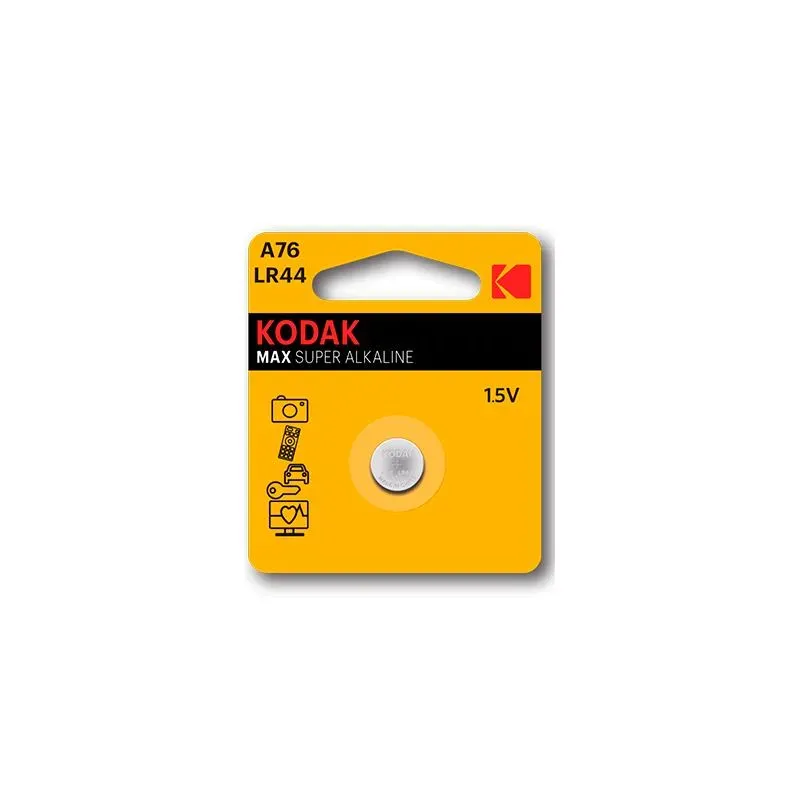 Ultra Pila Alcalina A76 LR44 Blister de 1 – Pilas