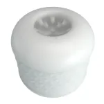 Crystle Masturbador Doble Entrada Blanco