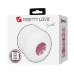 Crystle Masturbador Doble Entrada Blanco