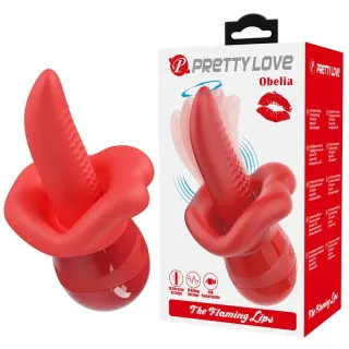 Obelia Estimulador con Vibración y Movimiento Lengua