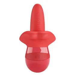 Obelia Estimulador con Vibración y Movimiento Lengua