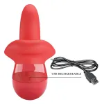Obelia Estimulador con Vibración y Movimiento Lengua